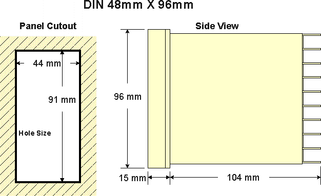 Dimension Diagram